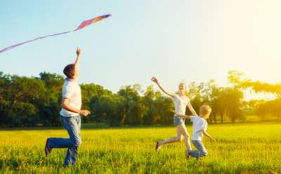 staycation kite flying