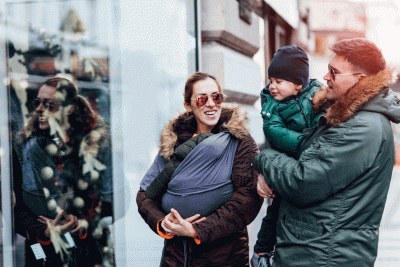 family christmas shopping