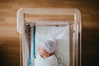 newborn baby in hospital