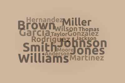 American last names