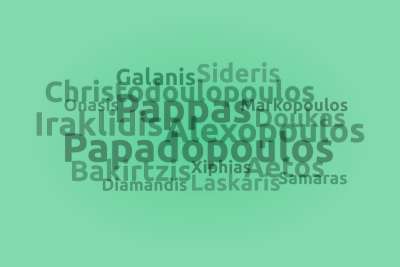 Greek last names