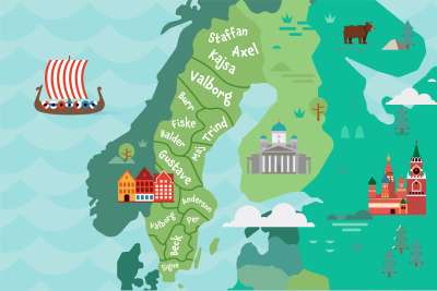 Swedish first names 