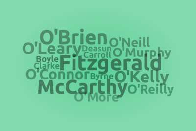 Irish last names