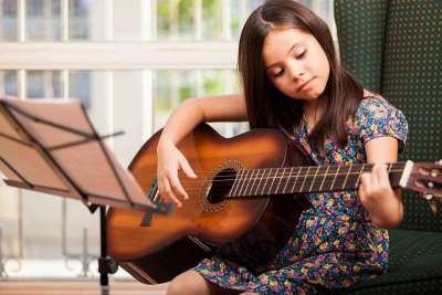Girl with Guitar