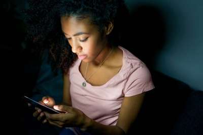 Teen on the Phone