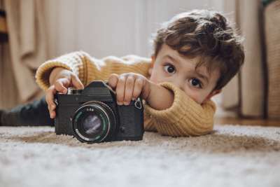 Turn Your Baby Photos Into Christmas and Hanukkah Cards