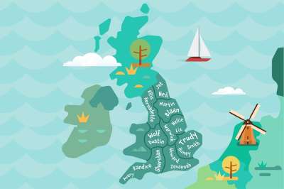 English first names