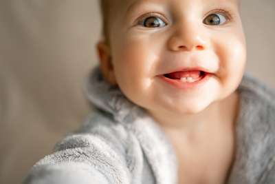 Smiling baby