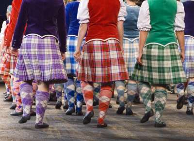 Highland dancing