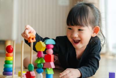 child playing