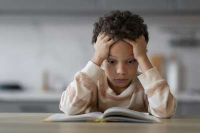 stressed kid