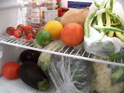 Vegetables in Fridge