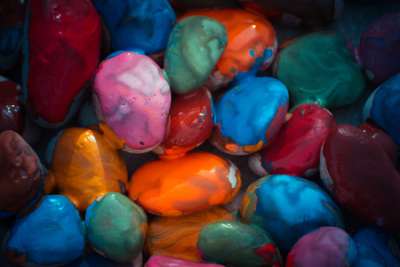 Stone Painting Activity for Kids