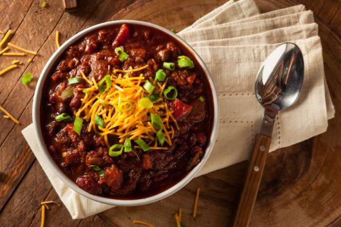 Super Bowl Recipes Chili