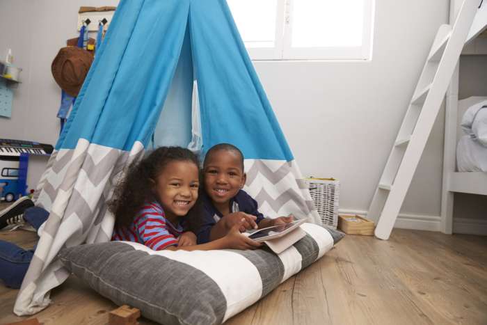 Kids' Room Renovation Teepee