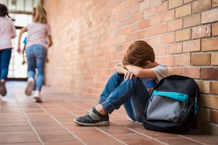 Kids at school