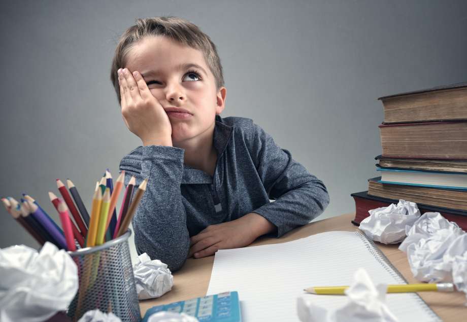 How to end homework battles - thinking frustrated child