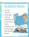 Bedtime Routine Checklist for Older Kids