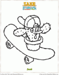 Steampunk Riders Jose Coloring Page