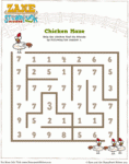 Steampunk Riders Chicken Maze