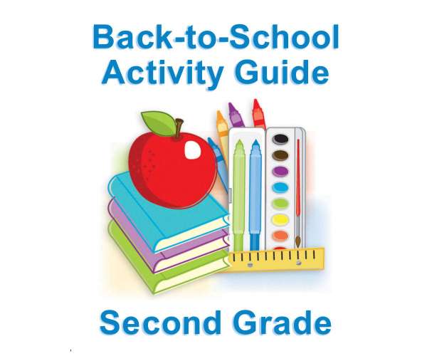 Second Grade Summer Learning Guide: Get Ready for Back-to-School