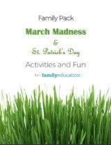March family fun packet cover