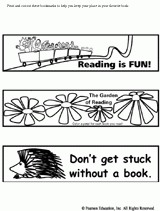 Bookmarks: Reading Is Fun