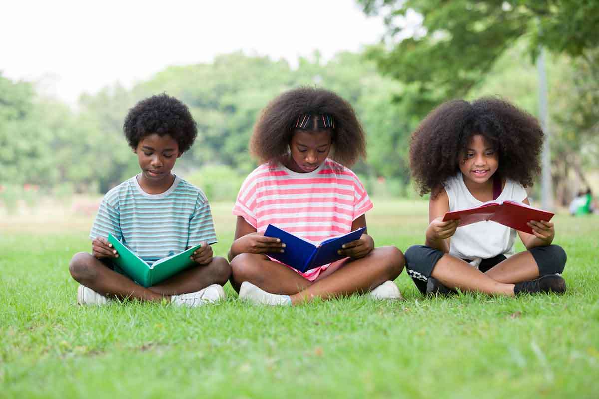 Students Reading