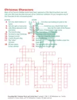 Christmas Characters Printable - FamilyEducation