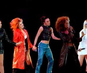 the spice girls wearing 90s fashion