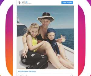 Pink and kids on Instagram
