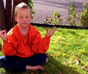 Boy, Meditation, Yoga