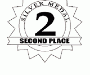 Silver Medal: Printable Prize Coloring Page