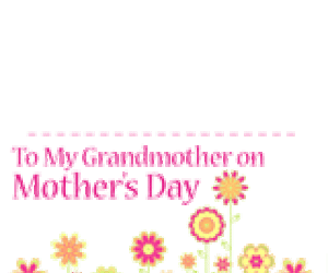 Bloomin' Printable Mother's Day Card for Grandmother