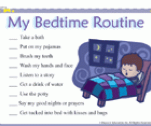 My Bedtime Routine Checklist
