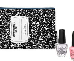 pouch and nail polish