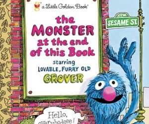 book for child afraid of monsters, Monster End This Book Grover